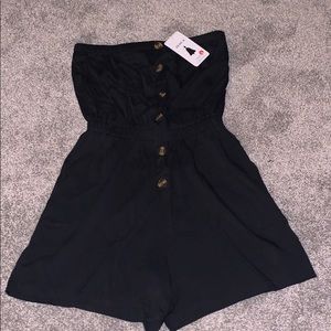NWT Strapless Romper